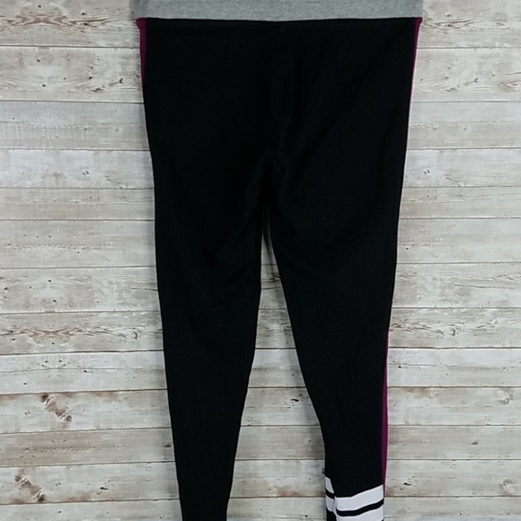 PINK, Purple, black,and gray yoga pants, Sz S/P - Picture 4 of 6